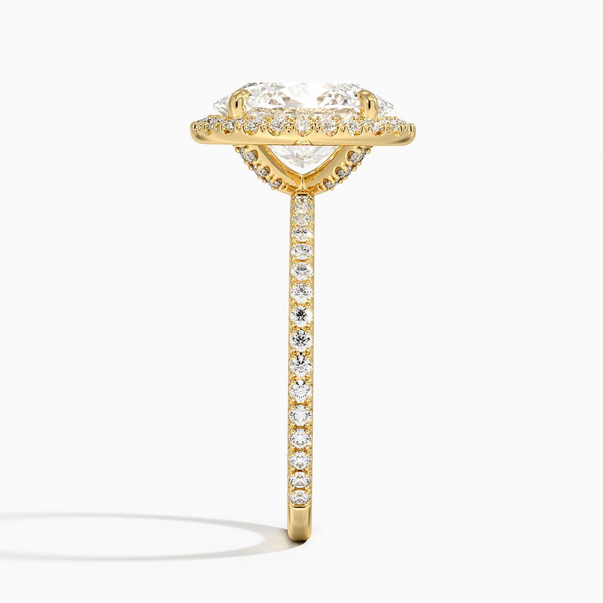 Telluride Diamond Ring - Yellow Gold - 2.5 ct - Side 2