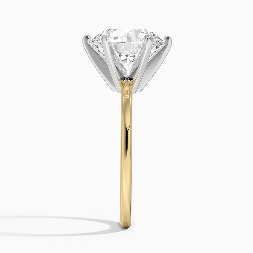 Nantucket Diamond Ring - Yellow Gold - 4 ct - Side 2