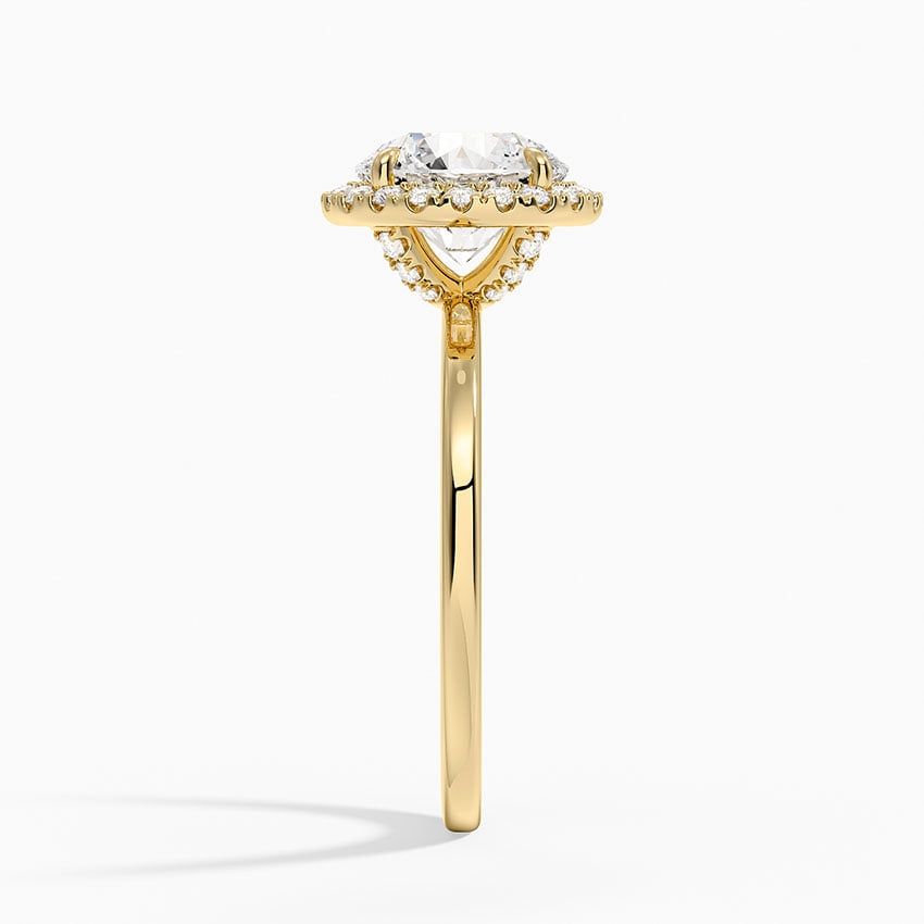 Sedona Diamond Ring - Yellow Gold - 2 ct - Side 2