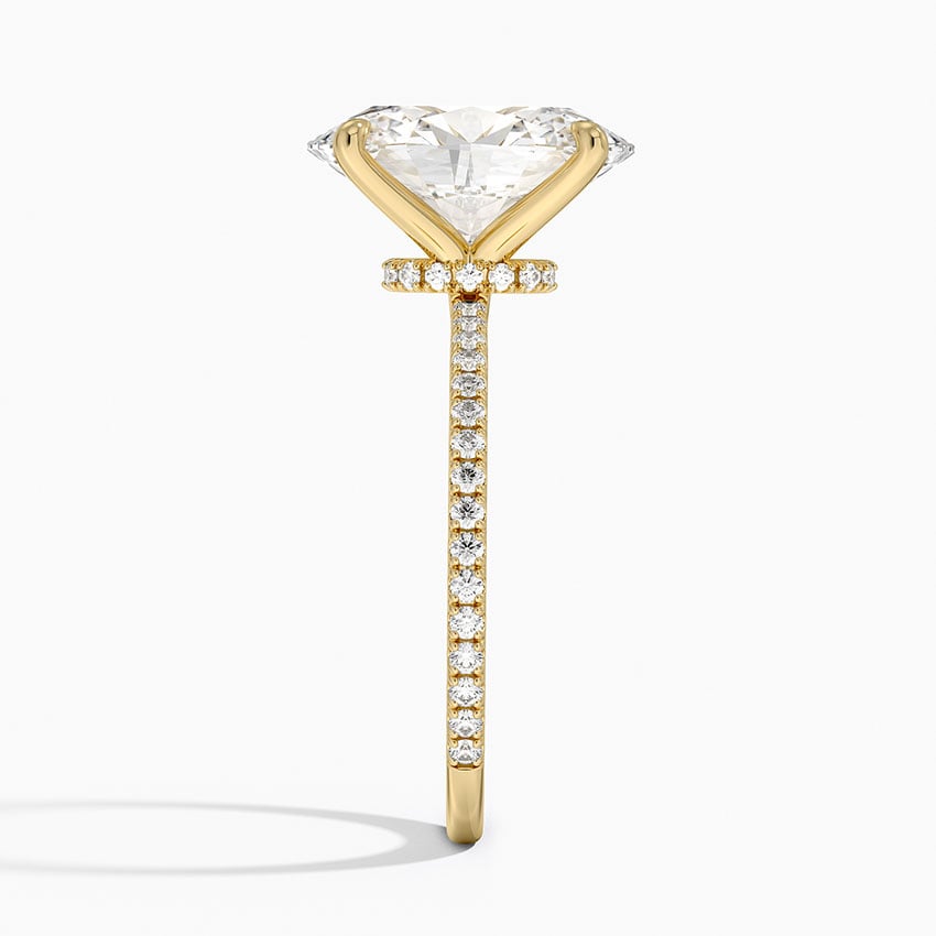 Seville Diamond Ring - Yellow Gold - 3.5 ct - Side 2