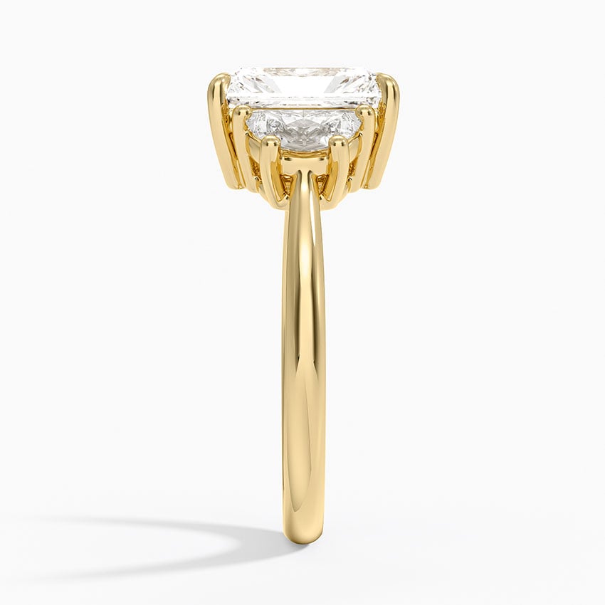 Mendoza Diamond Ring - Yellow Gold - 2 ct - Side 2