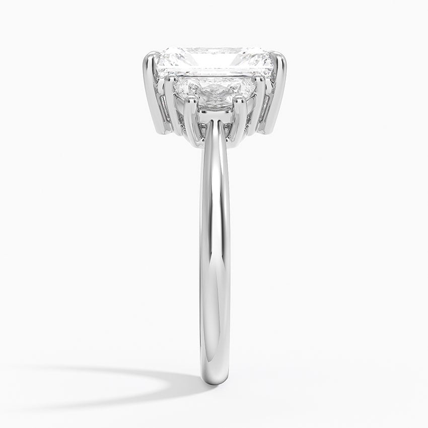Mendoza Diamond Ring - White Gold - 2.5 ct - Side 2