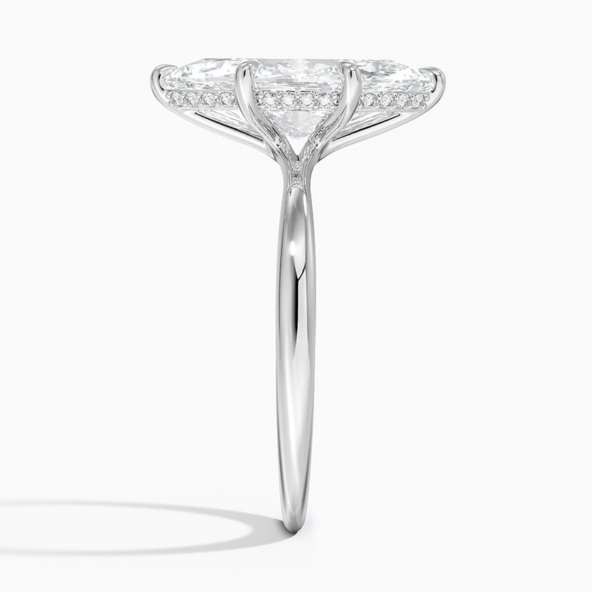 Kyoto Diamond Ring - White Gold - 5 ct - Side 2