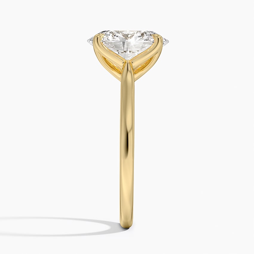 Mendocino Diamond Ring - Yellow Gold - 3 ct - Side 2
