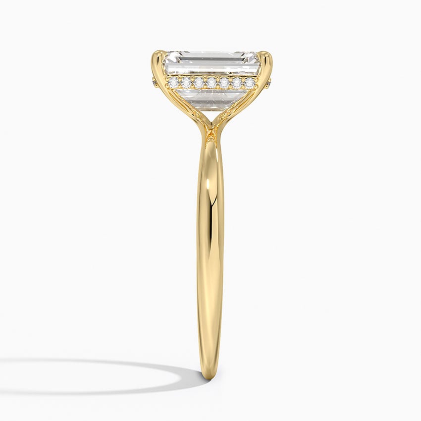 Maldives Diamond Ring - Yellow Gold - 2 ct - Side 2