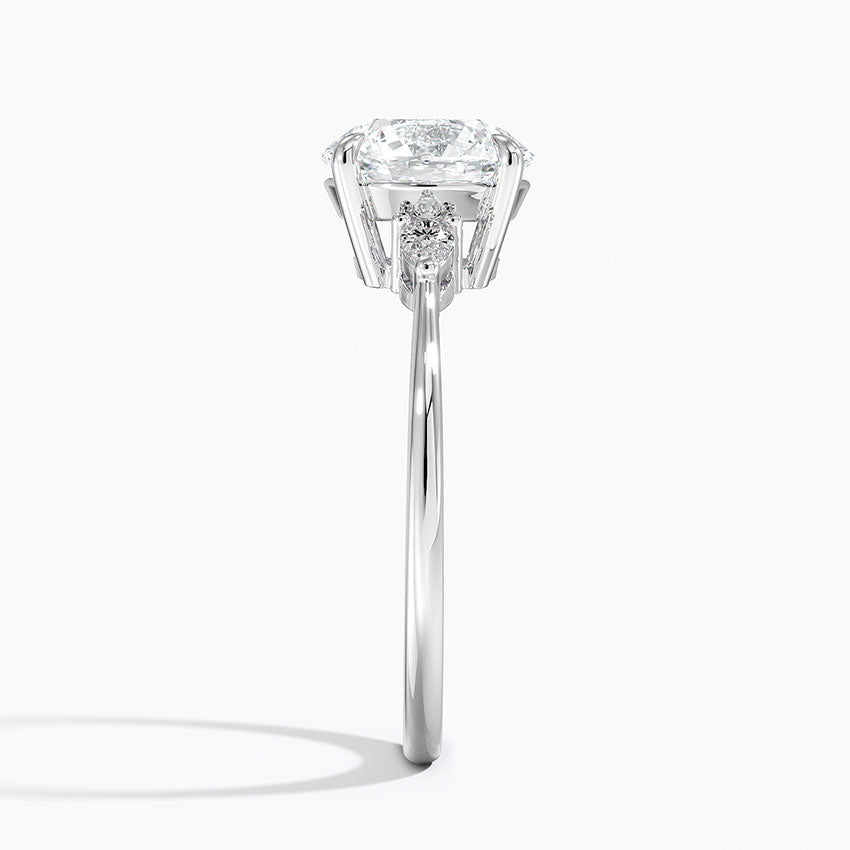 Byron Diamond Ring - White Gold - 2 ct - Side 2