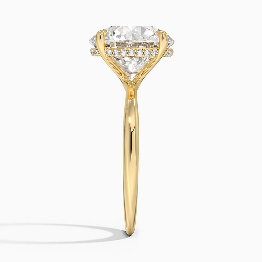 Bali Diamond Ring - Yellow Gold - 5 ct - Side 2