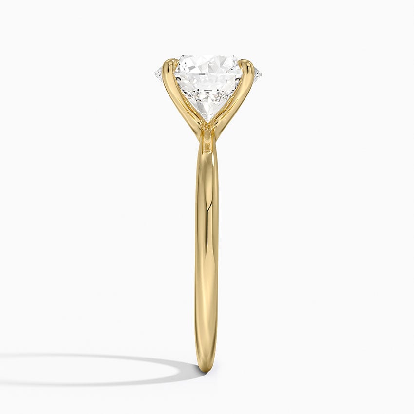 Queenstown Diamond Ring - Yellow Gold - 2.5 ct - Side 2