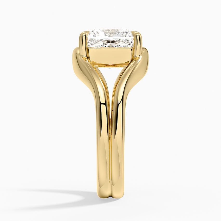 Mauritius Diamond Ring - Yellow Gold - 3 ct - Side 2