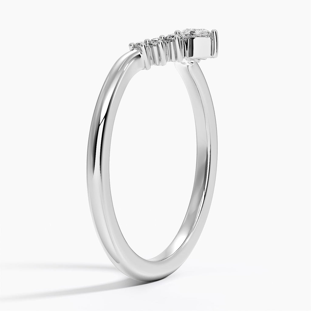 Crescent Embrace - White Gold - Side 1