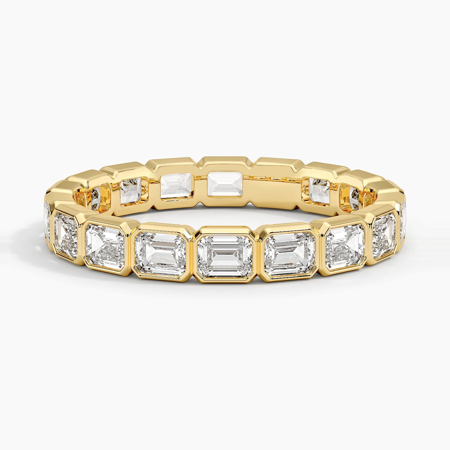 Emerald Mosaic - Yellow Gold - Detail