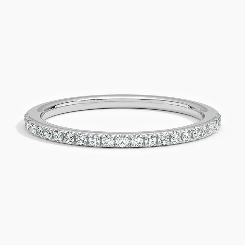 Petite Pavé - White Gold - Top