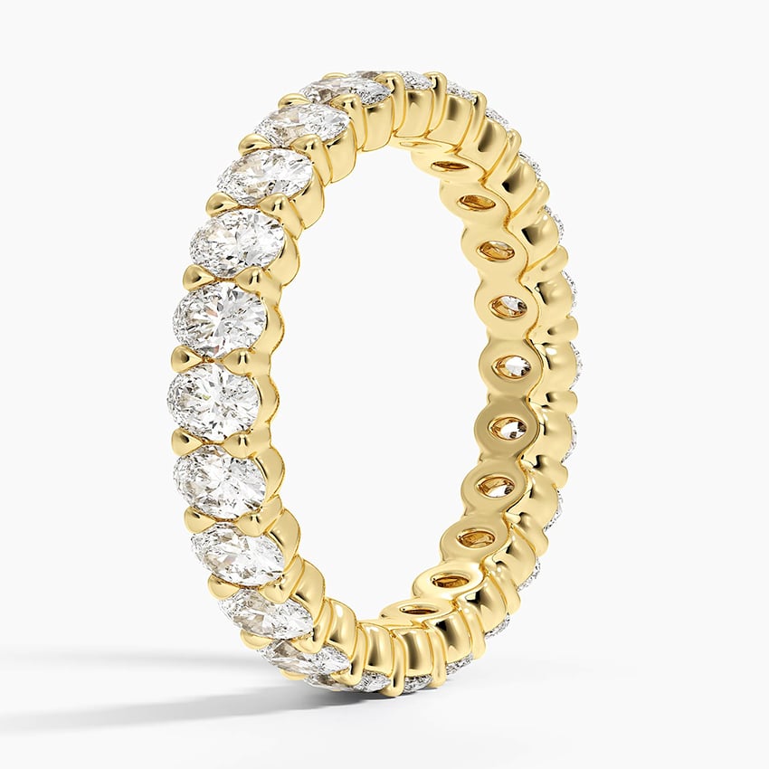 Oval Procession - Yellow Gold - Side 1