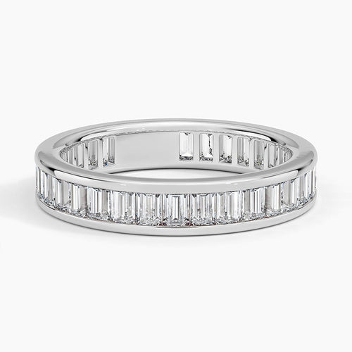 Baguette Colonnade - White Gold - Top