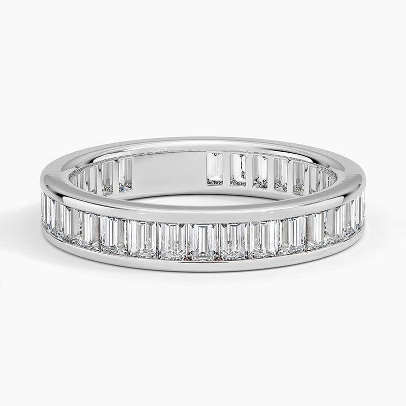 Baguette Colonnade - White Gold - Top
