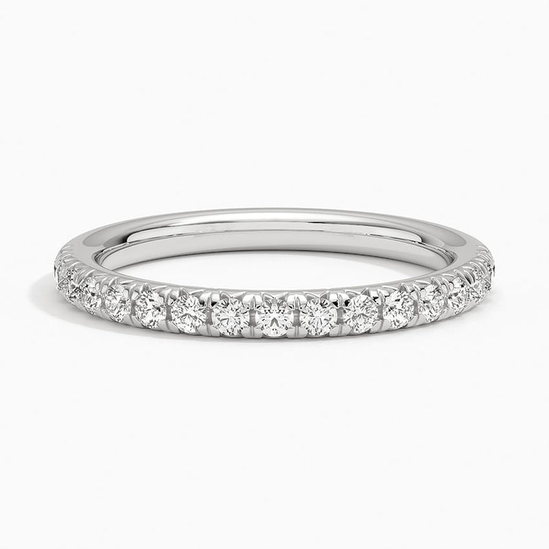 French Pavé - White Gold - Top