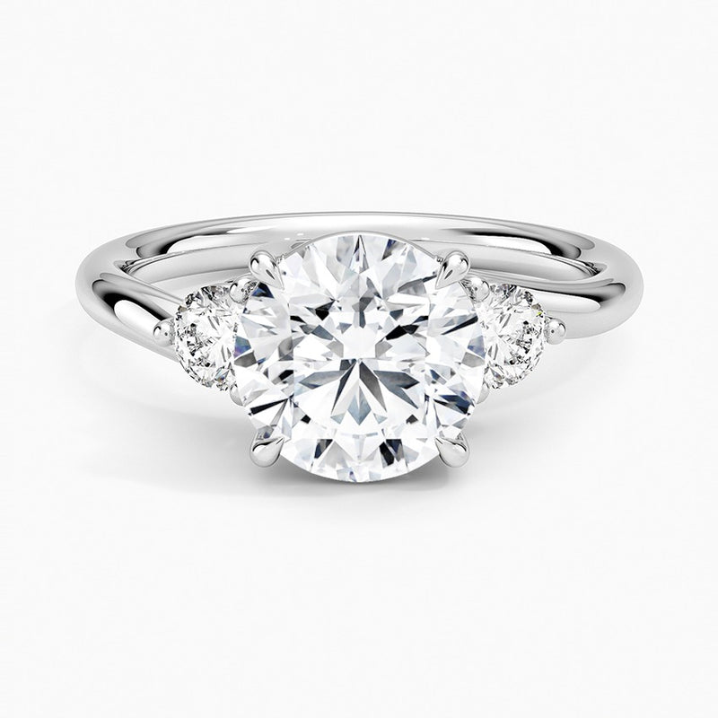 Vail Diamond Ring - White Gold - 2 ct - Top