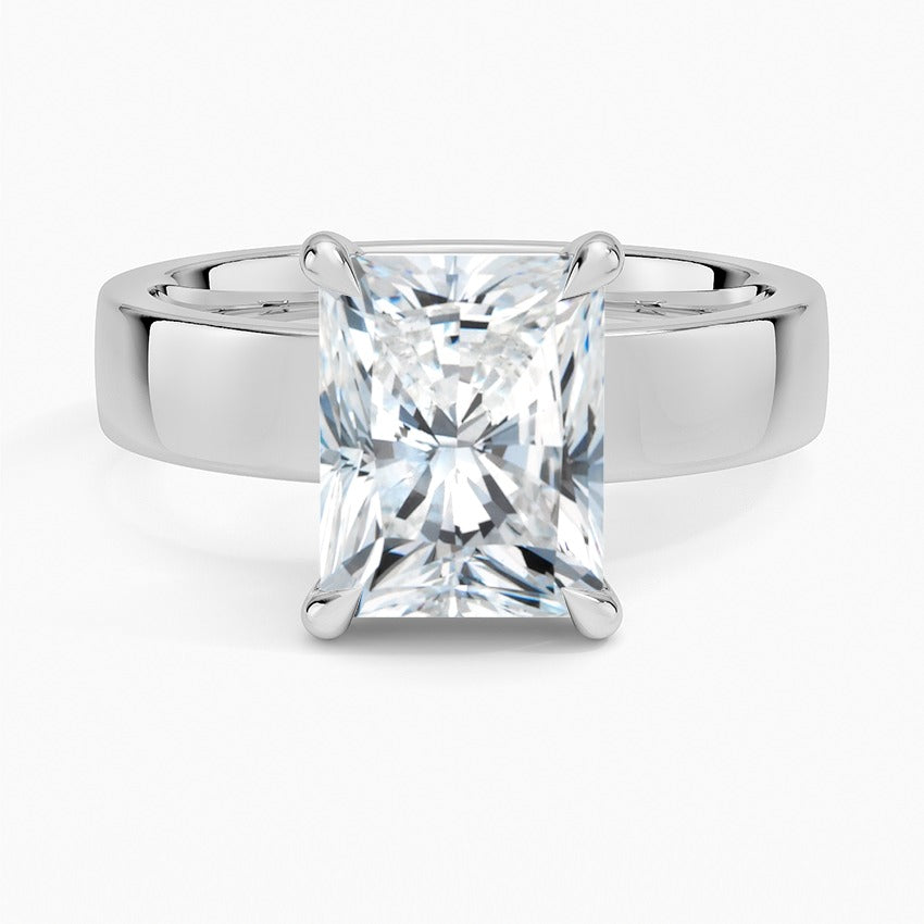 Savannah Diamond Ring - White Gold - 2 ct - Top