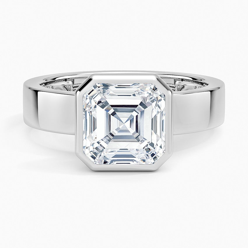 Seychelles Diamond Ring - White Gold - 2 ct - Top