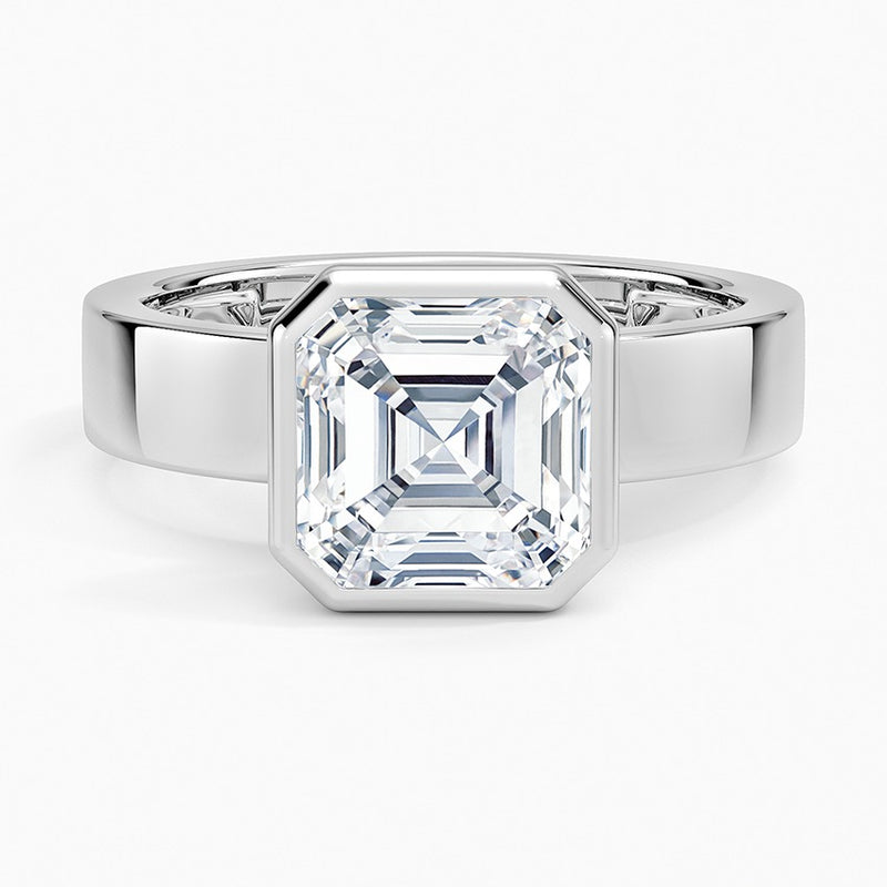 Seychelles Diamond Ring - White Gold - 2 ct - Top