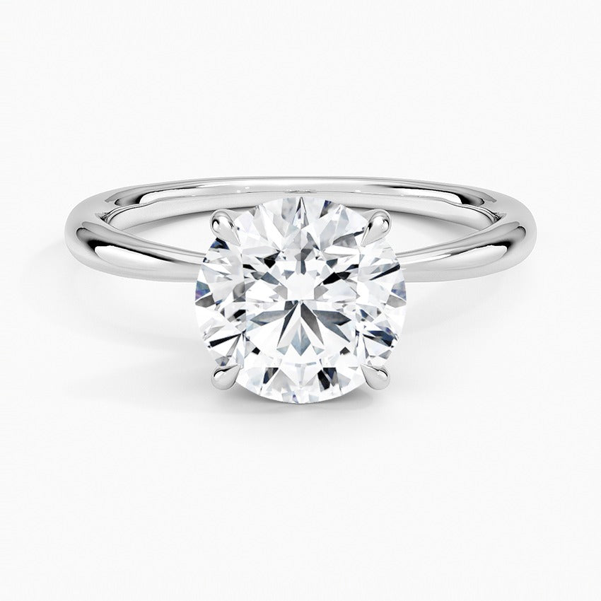 Queenstown Diamond Ring - White Gold - 2 ct - Top