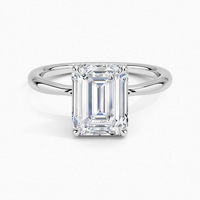 Maldives Diamond Ring - White Gold - 2 ct - Top