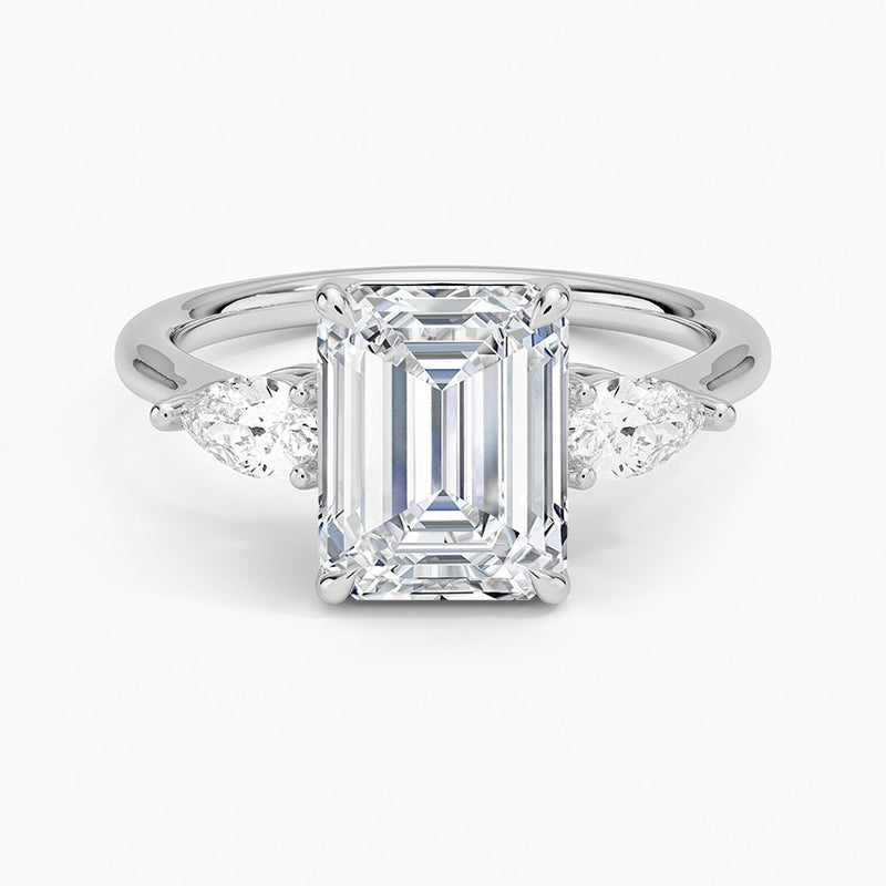 Banff Diamond Ring - White Gold - 2 ct - Top