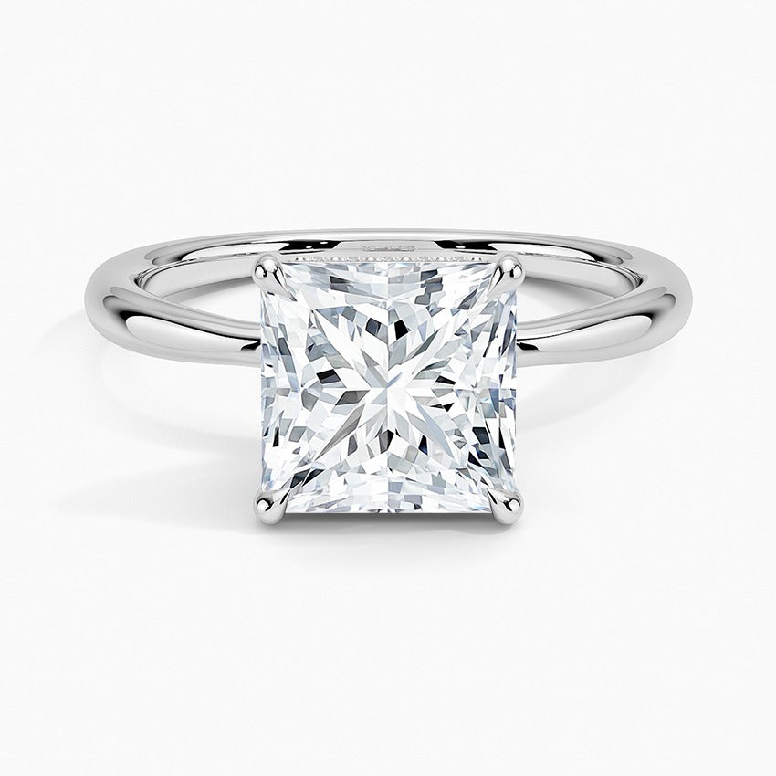 Athens Diamond Ring - White Gold - 2 ct - Top