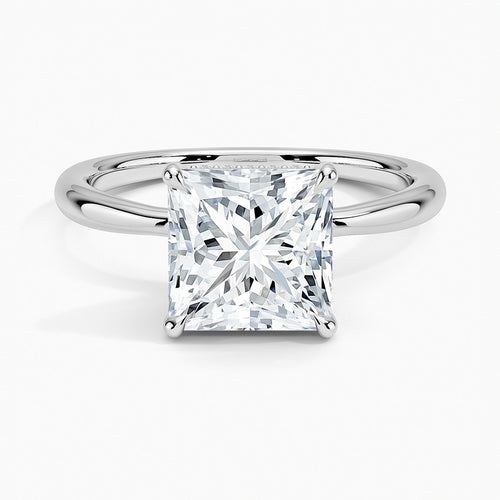 Athens Diamond Ring - White Gold - 2 ct - Top