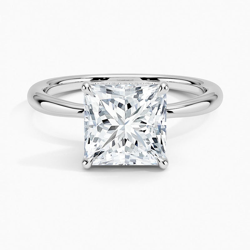 Athens Diamond Ring - White Gold - 2 ct - Top