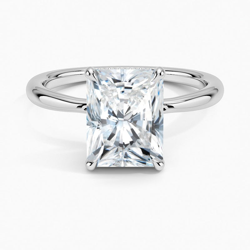 Marbella Diamond Ring - White Gold - 2 ct - Top