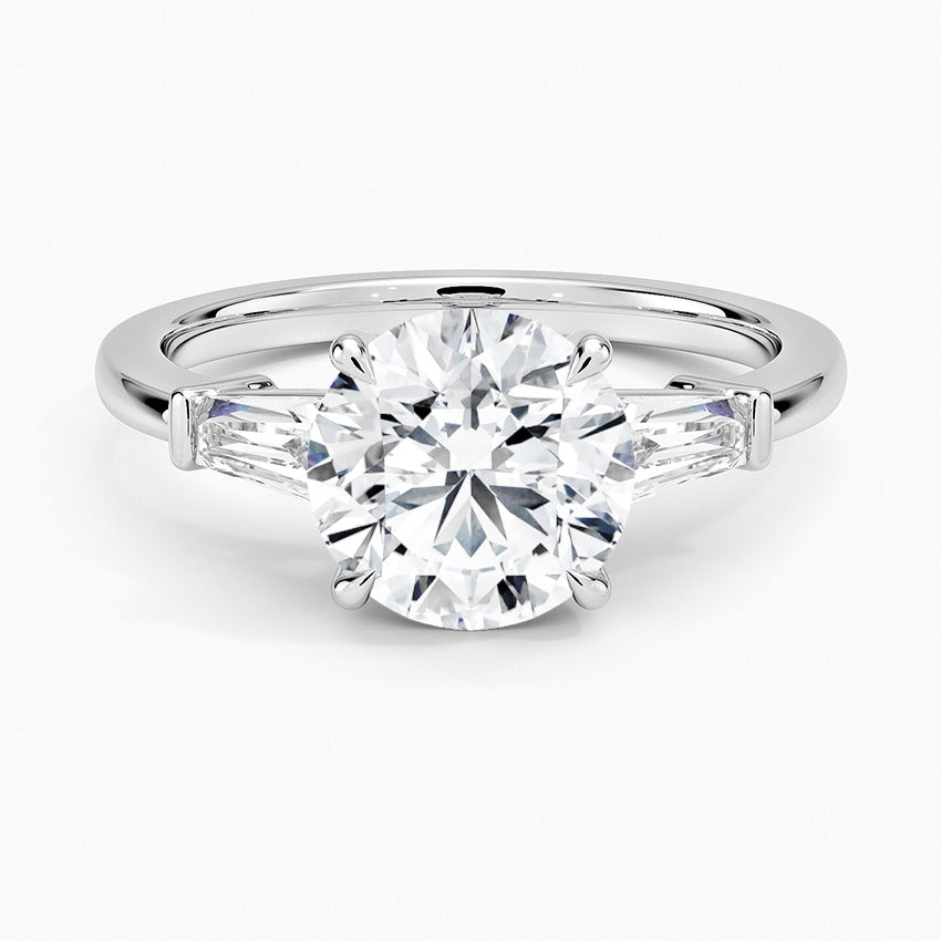 Malibu Diamond Ring - White Gold - 2 ct - Top