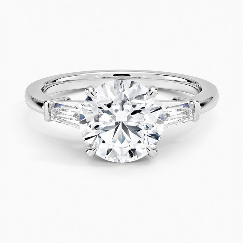 Malibu Diamond Ring - White Gold - 2 ct - Top