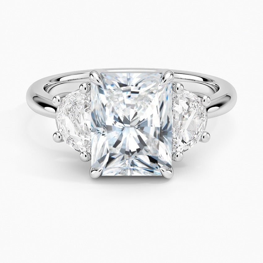 Mendoza Diamond Ring - White Gold - 2 ct - Top