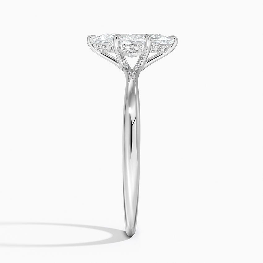 Kyoto Lab-Grown Diamond Ring - White Gold - 1 ct - Side 2