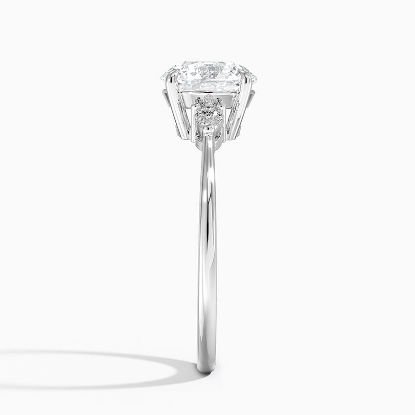 Byron Lab-Grown Diamond Ring - White Gold - 1.5 ct - Side 2