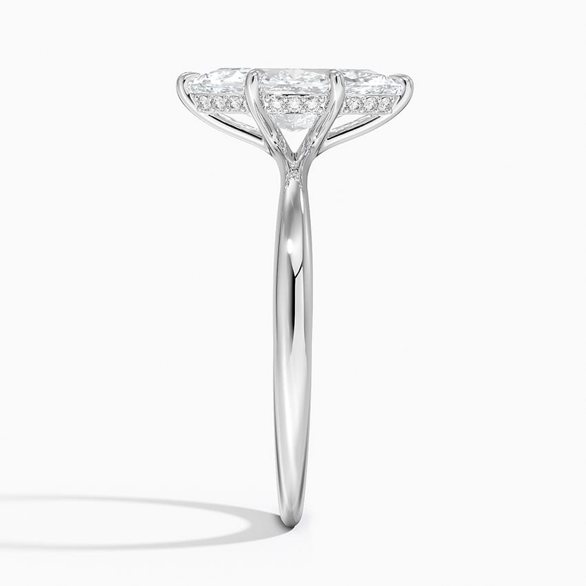 Kyoto Lab-Grown Diamond Ring - White Gold - 1.5 ct - Side 2