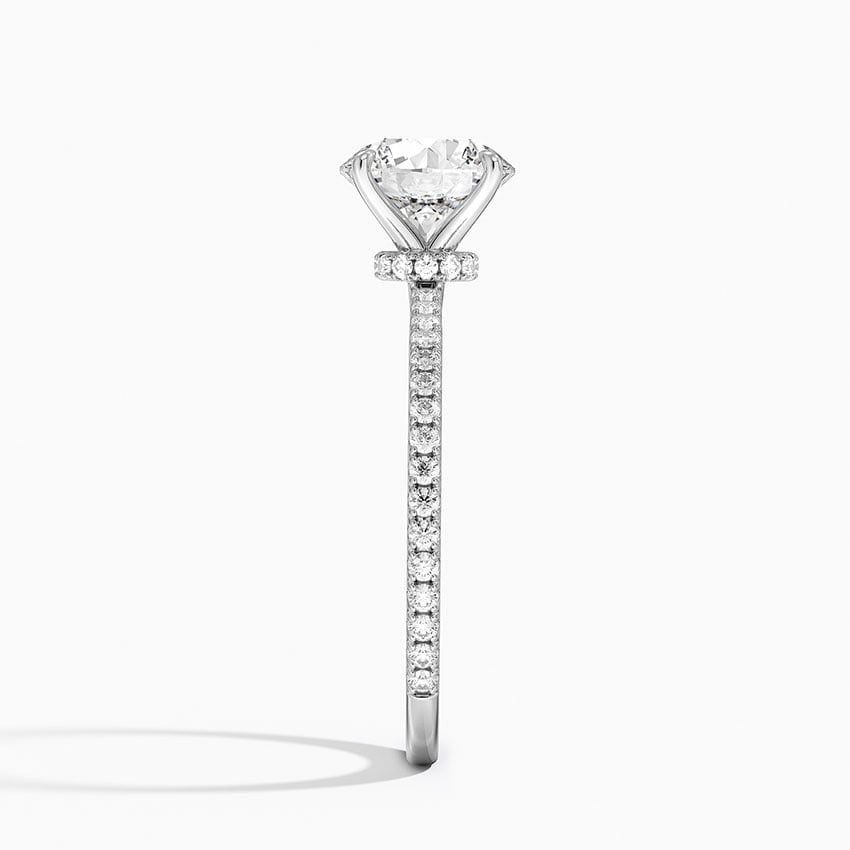 Ravello Lab-Grown Diamond Ring - White Gold - 1.5 ct - Side 2