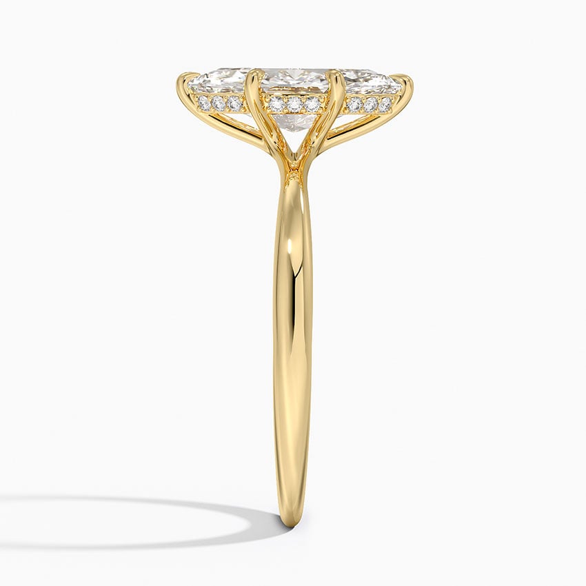 Kyoto Lab-Grown Diamond Ring - Yellow Gold - 1.5 ct - Side 2