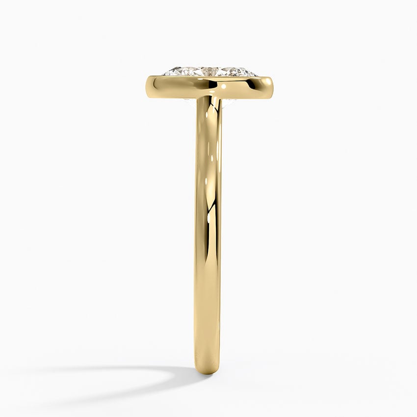 Valencia Lab-Grown Diamond Ring - Yellow Gold - 1.5 ct - Side 2