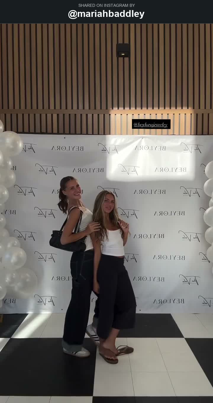 A moment shared from launch night.