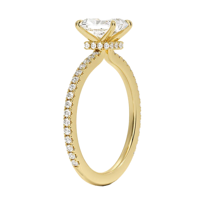 The Bellagio ring, side profile