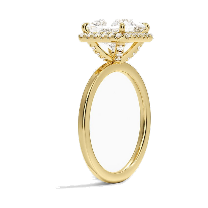 The Bordeaux ring, side profile