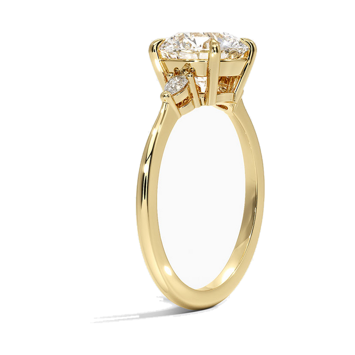The Byron ring, side profile