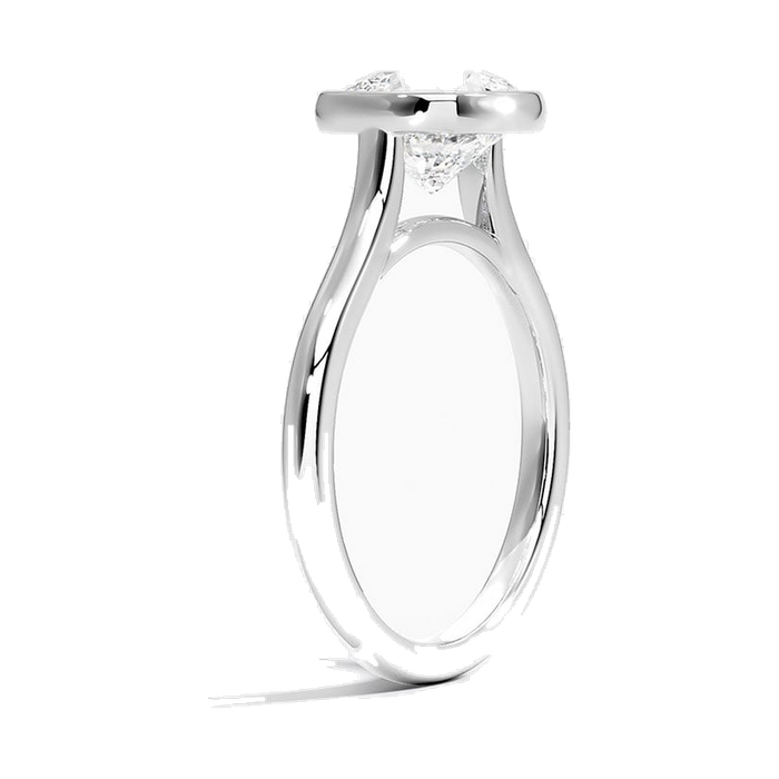 The Cannes ring, side profile
