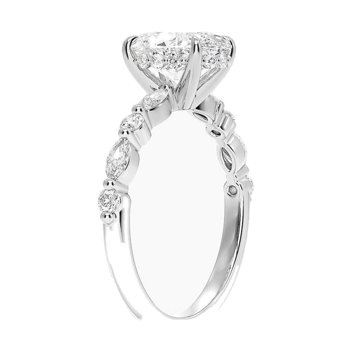 The Fiji ring, side profile