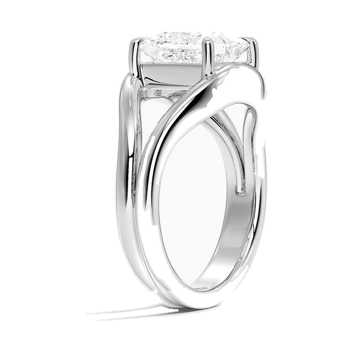 The Mauritius ring, side profile