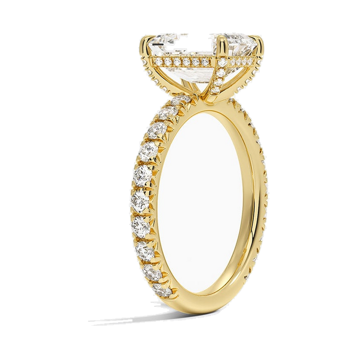 The Milford ring, side profile