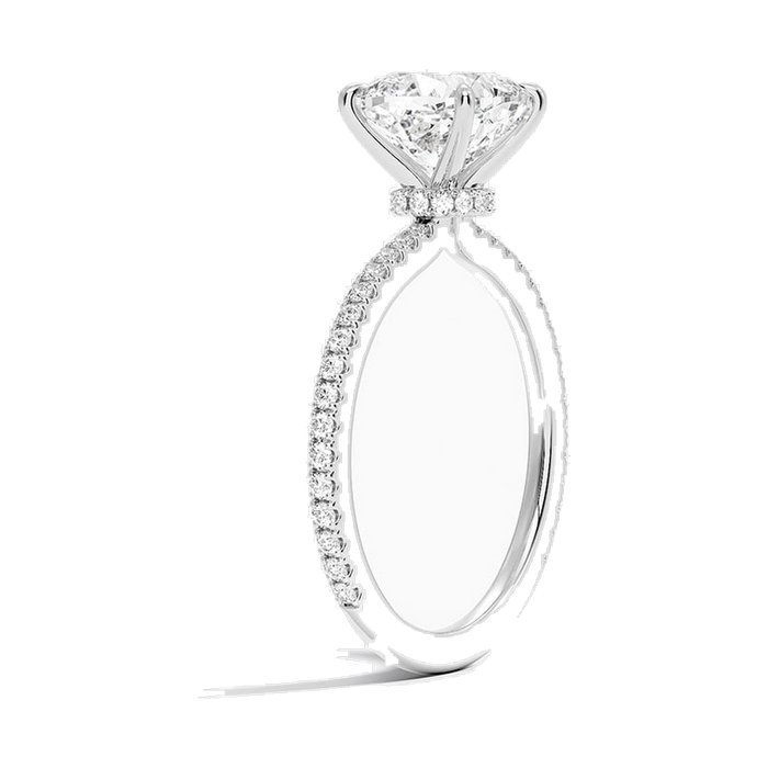 The Monaco ring, side profile
