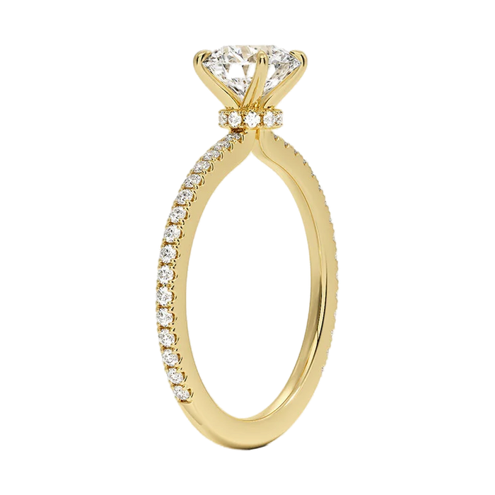 The Ravello ring, side profile